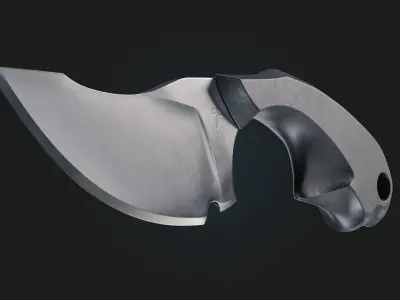 Knife Concept 3D model