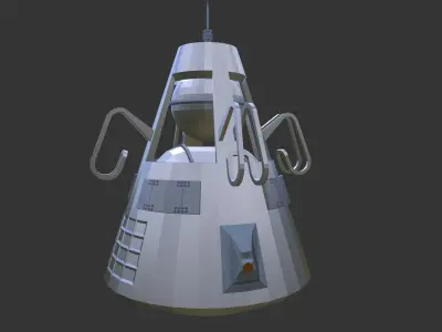 Space Probe Collection Low-poly 3D model