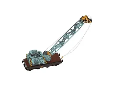 crane toy 3D model