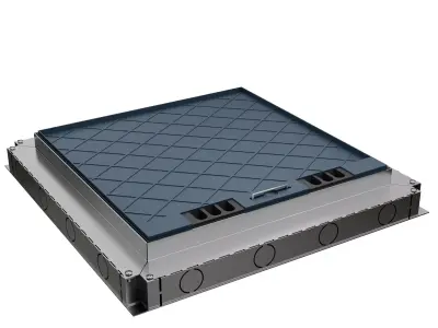 MODERN ELECTRICAL FLOOR BOX 3D model