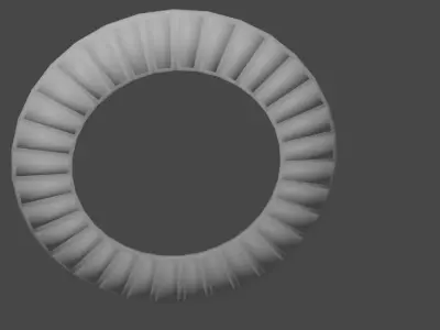 motorcycle clutchdisc 3D model