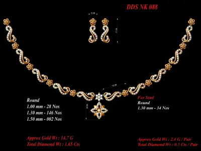 necklace  53  bulk  3dm files ready to print  part 06 3D print model