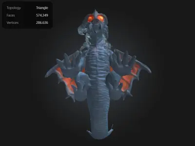 Nerathor the Shadow Devourer 3D model