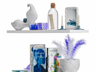 OCEAN DECORATIVE SET 3D model