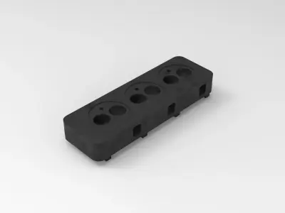 Engine Cylinder Head 3D model
