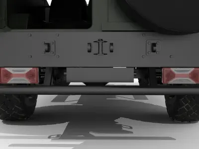 Military vehicle 3D model buy