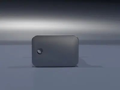 Cyberpunk weapons set 3D model Low-poly 3D model