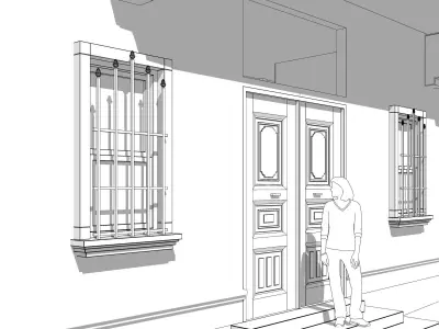 Historical Turkish House 3D model