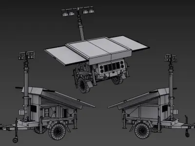 ust1200 Low-poly 3D model
