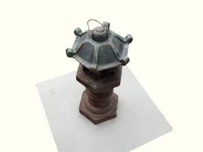 Japanese lantern  3D model