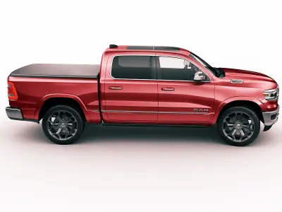Ram 1500 Limited 2019 3D model