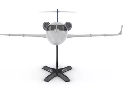 Bombardier Learjet-60 3D print model