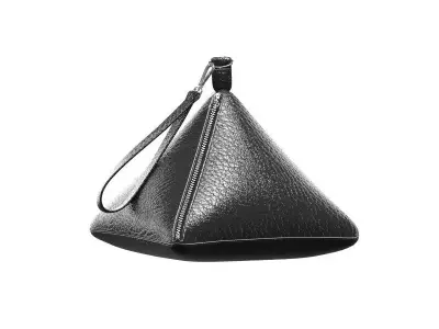 Triangle Leaher Pocket 3D model