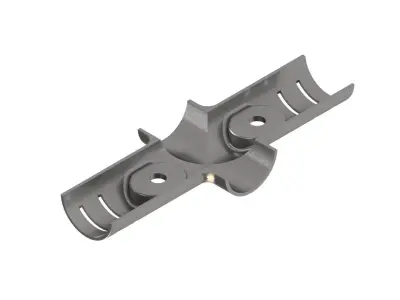 PIPE FITTINGS-PIPE LINEAR CONNECTION 3D model