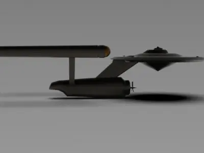Star trek Spaceship 3D model