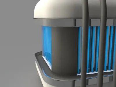 Sci Fi Power Prop Free 3D model