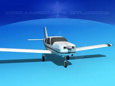 Socata TB-20 Trinidad V13 3D model