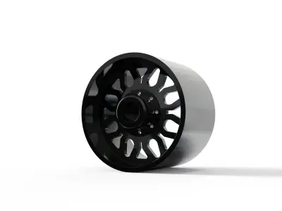 REAR SPECIALITY FORGED D023 WHEEL 3D MODEL 3D model