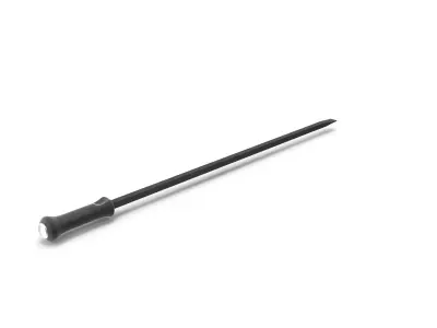 Straight Striking Prybar 36in MPBS36A Low-poly 3D model