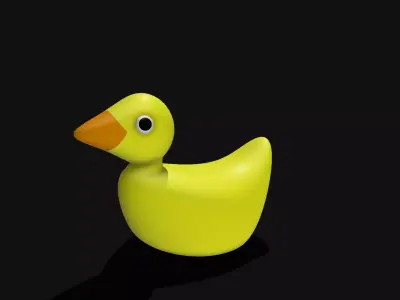 duck toy Free 3D print model