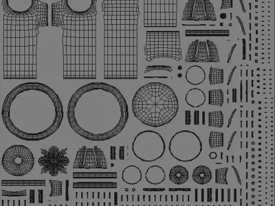 fire hydrant Low-poly 3D model purchase