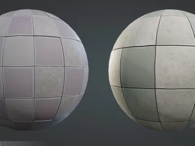 Stylized Industrial PBR material pack Texture
