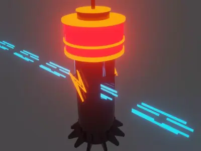 Future train  3D print model