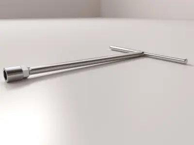 Socket Wrench 3D model buy