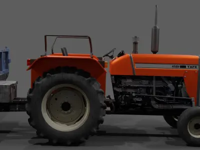 Tafe Tractor 3D model