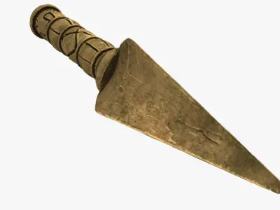 Ritual Dagger 3D model purchase