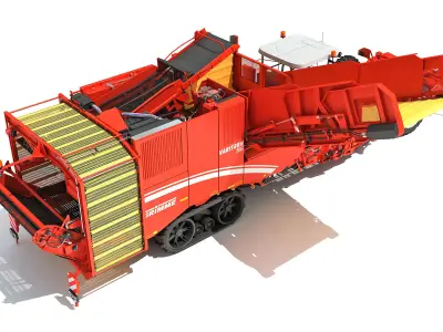 Grimme Potato Harvester 3D model