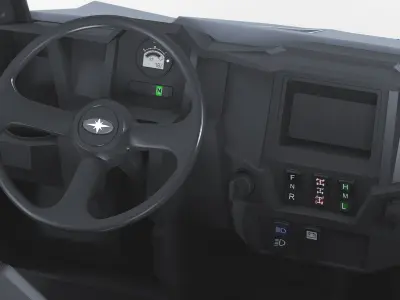 UTV Polaris Ranger EV 3D model
