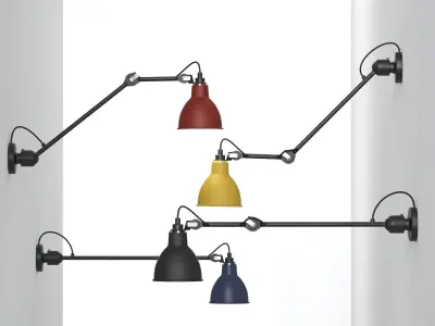 Lampe Gras N304 Wall 3D model