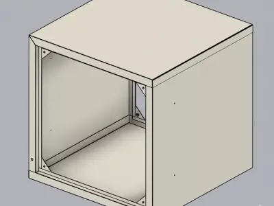 Positive Pressurization Unit PPU CAD Model 3D model