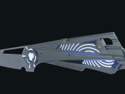 FREE Sci-Fi Knife Free 3D model