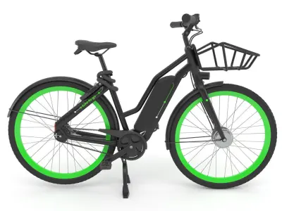 E-Bike-To-Go 3D Model electric bike 3D model