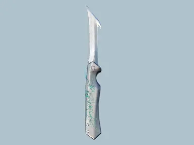 Sigilism Knife 3D model