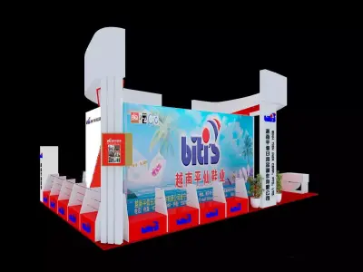 Exhibition - Area - 9X6-3DMAX2009-055 3D model