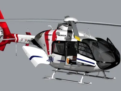 doctor heli JAPAN 3D model