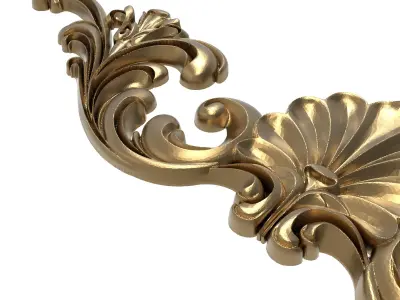 decorative pattern ready for 3D printing 3D model 77