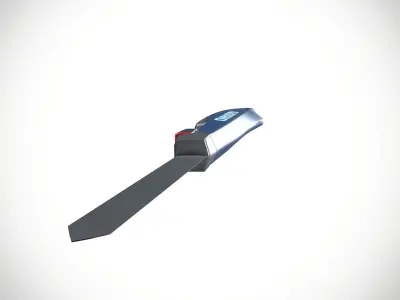 Knife Low-poly 3D model order