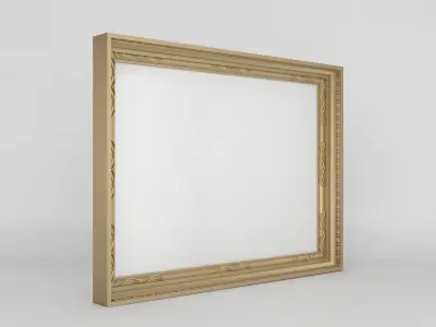 Certificate Frame 3D model