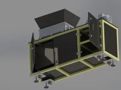 Crusher Machine 3D model
