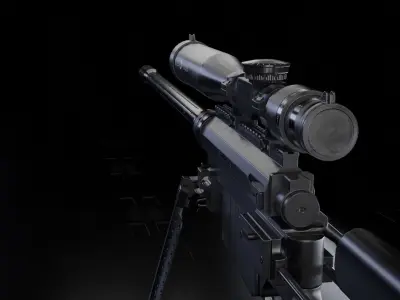 THOR M96 WindRunner low polygon model Low-poly 3D model