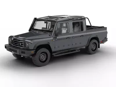 Ineos Grenadier Quartermaster Trialmaster 2024 3d model 3D model
