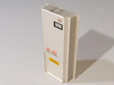 100 Amp Battery Charger 3D model
