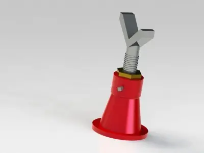 screw jack Free 3D model