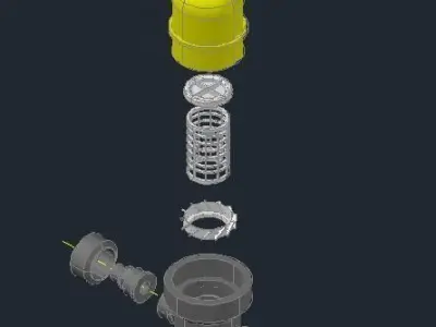 Bag Filter Free 3D model