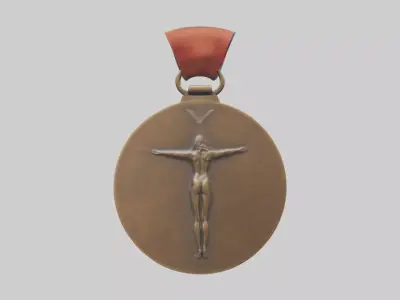 Bronze Medal for Courage model 3D model