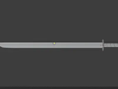 sword 3d Free 3D model